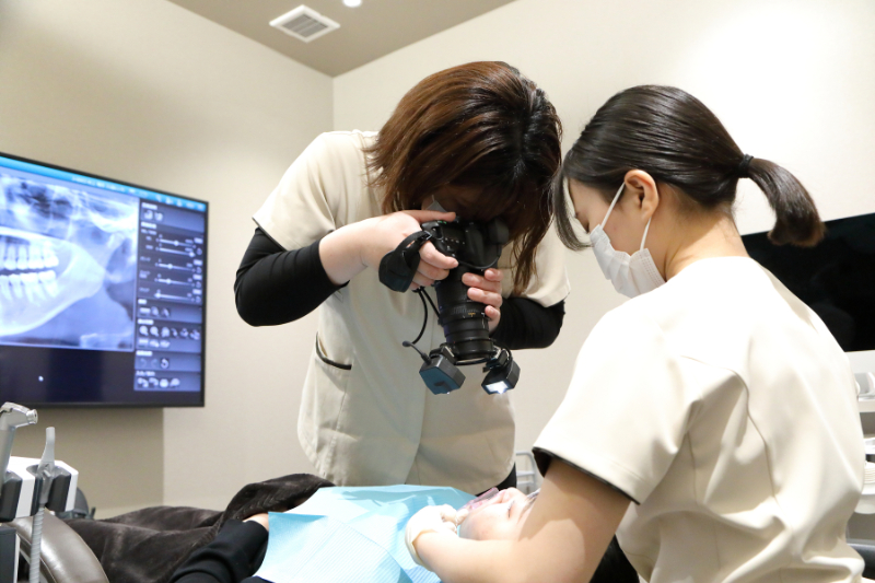 口腔内を総合的に診査・診断します